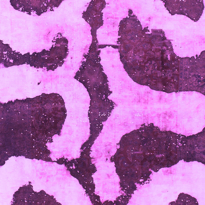 Machine Washable Abstract Purple Modern Area Rugs, wshabs839pur