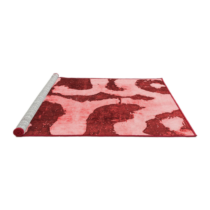 Modern Red Washable Rugs