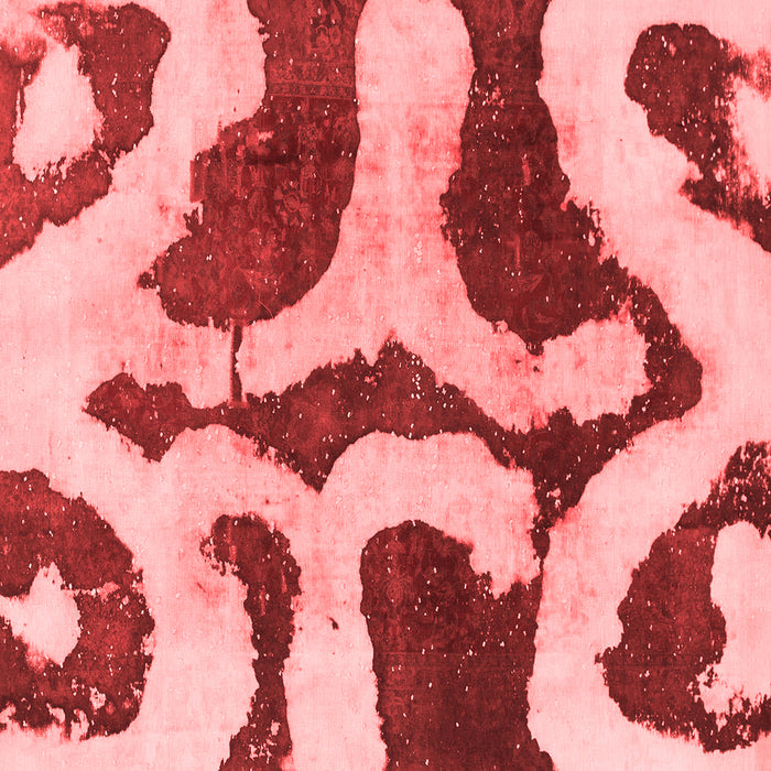 Machine Washable Abstract Red Modern Rug, wshabs839red