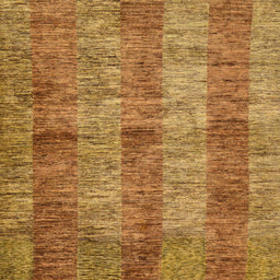 Square Abstract Dark Orange Modern Rug, abs83