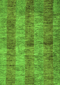 Abstract Green Modern Rug, abs83grn