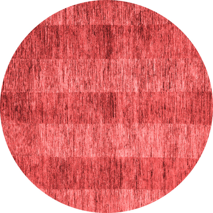 Machine Washable Abstract Red Modern Rug, wshabs83red