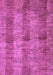 Machine Washable Abstract Purple Modern Area Rugs, wshabs83pur