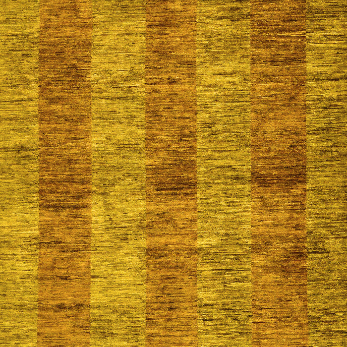 Machine Washable Abstract Yellow Modern Rug, wshabs83yw