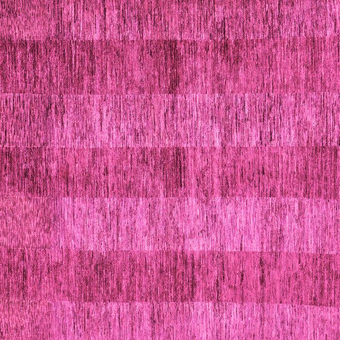 Square Machine Washable Abstract Pink Modern Rug, wshabs83pnk