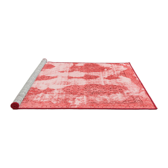 Modern Red Washable Rugs