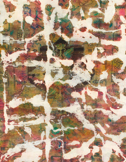 Abstract Red Modern Rug, abs841