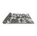 Sideview of Abstract Gray Modern Rug, abs841gry