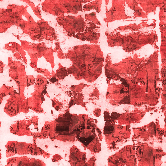 Abstract Red Modern Area Rugs