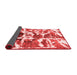 Abstract Red Modern Area Rugs