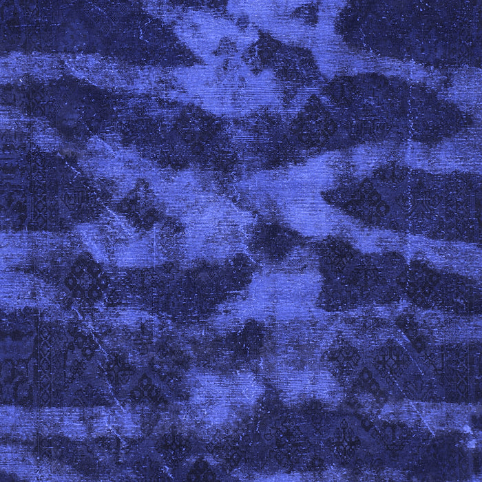 Machine Washable Abstract Blue Modern Rug, wshabs842blu