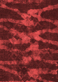 Abstract Red Modern Rug, abs842red