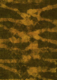 Abstract Yellow Modern Rug, abs842yw