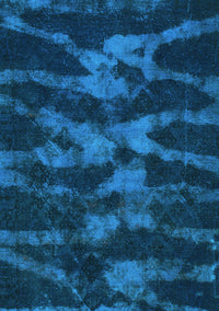 Abstract Light Blue Modern Rug, abs842lblu