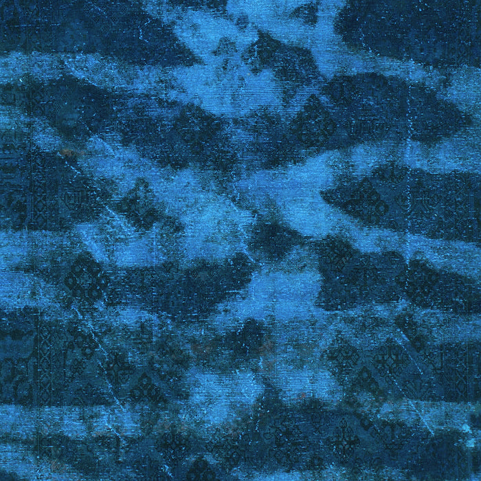 Abstract Light Blue Modern Rug, abs842lblu