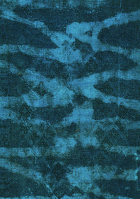 Abstract Turquoise Modern Rug, abs842turq