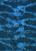 Machine Washable Abstract Light Blue Modern Rug, wshabs842lblu