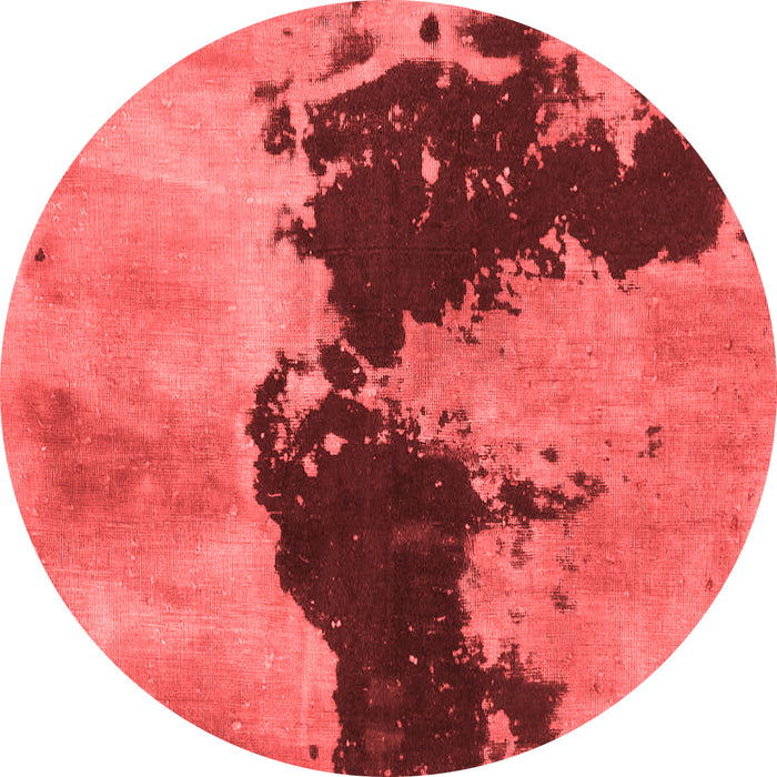 Machine Washable Abstract Red Modern Rug, wshabs844red