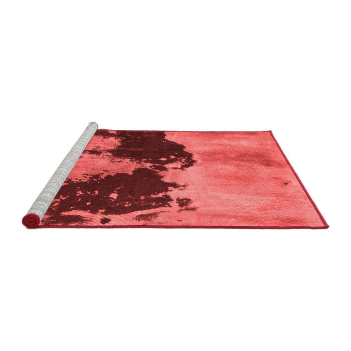 Modern Red Washable Rugs
