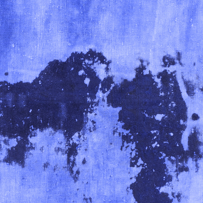 Machine Washable Abstract Blue Modern Rug, wshabs844blu