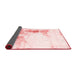 Abstract Red Modern Area Rugs