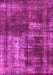 Machine Washable Abstract Pink Modern Rug, wshabs846pnk