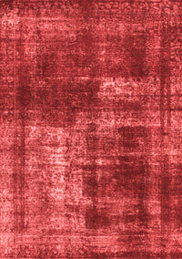 Abstract Red Modern Rug, abs846red