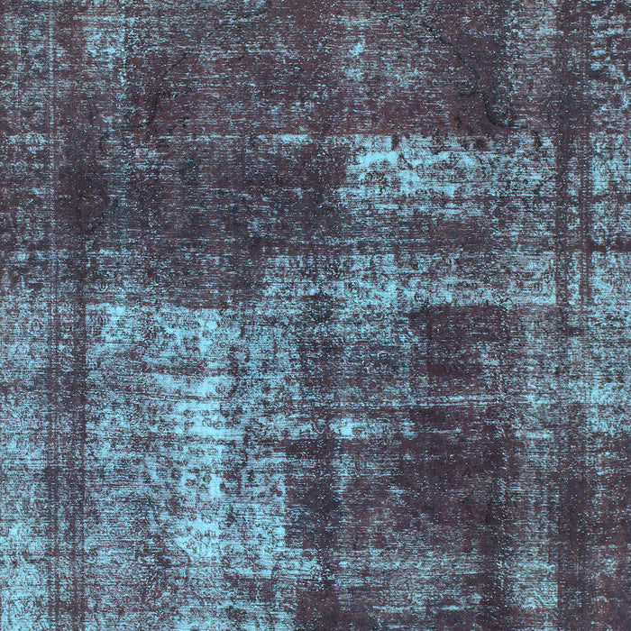 Abstract Light Blue Modern Rug, abs846lblu