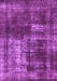 Machine Washable Abstract Purple Modern Area Rugs, wshabs846pur