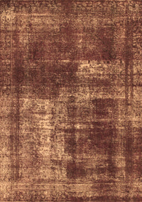 Abstract Brown Modern Rug, abs846brn