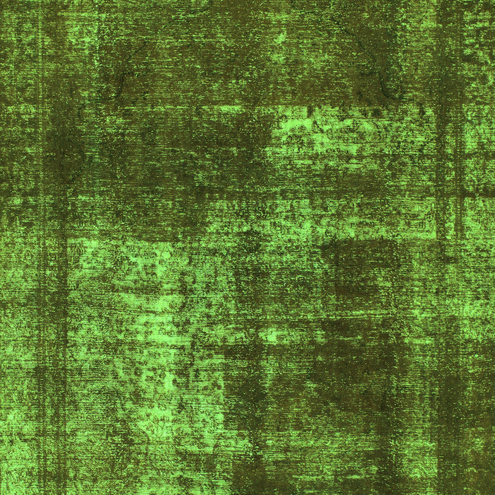 Abstract Green Modern Rug, abs846grn