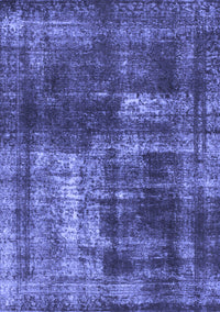 Abstract Blue Modern Rug, abs846blu