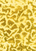 Machine Washable Abstract Yellow Modern Rug, wshabs847yw