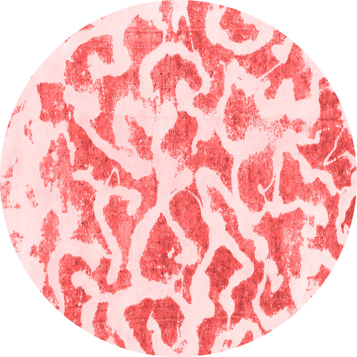 Abstract Red Modern Rug, abs847red