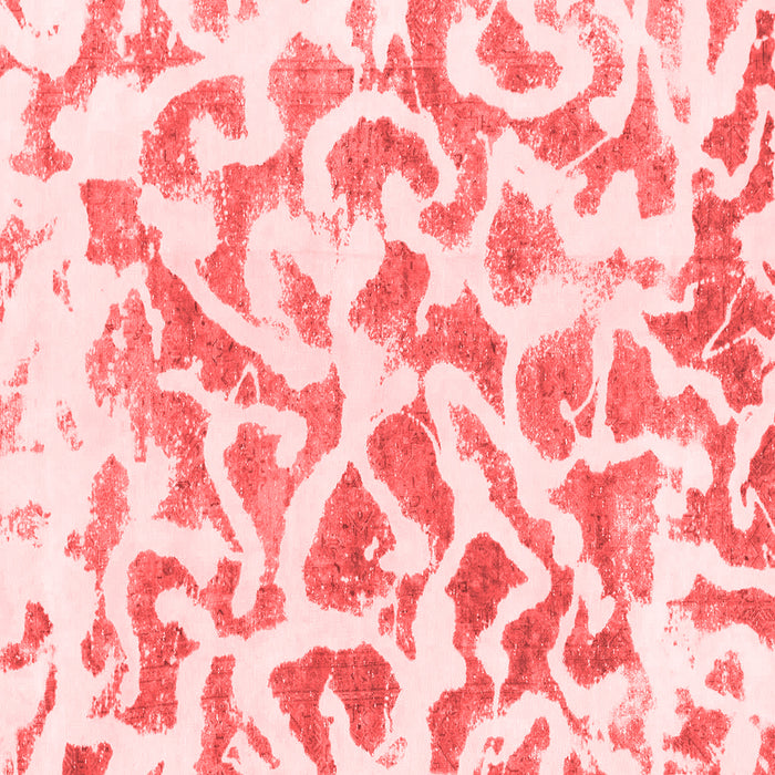 Machine Washable Abstract Red Modern Rug, wshabs847red