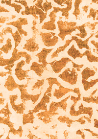 Abstract Orange Modern Rug, abs847org