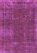 Machine Washable Abstract Purple Modern Area Rugs, wshabs848pur