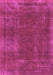 Machine Washable Abstract Pink Modern Rug, wshabs848pnk