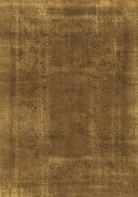 Abstract Brown Modern Rug, abs848brn