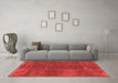 Modern Red Washable Rugs