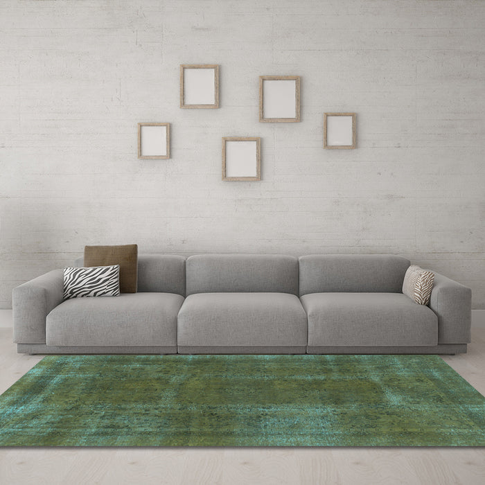 Machine Washable Abstract Light Blue Modern Rug in a Living Room, wshabs848lblu