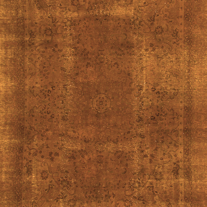 Abstract Orange Modern Rug, abs848org