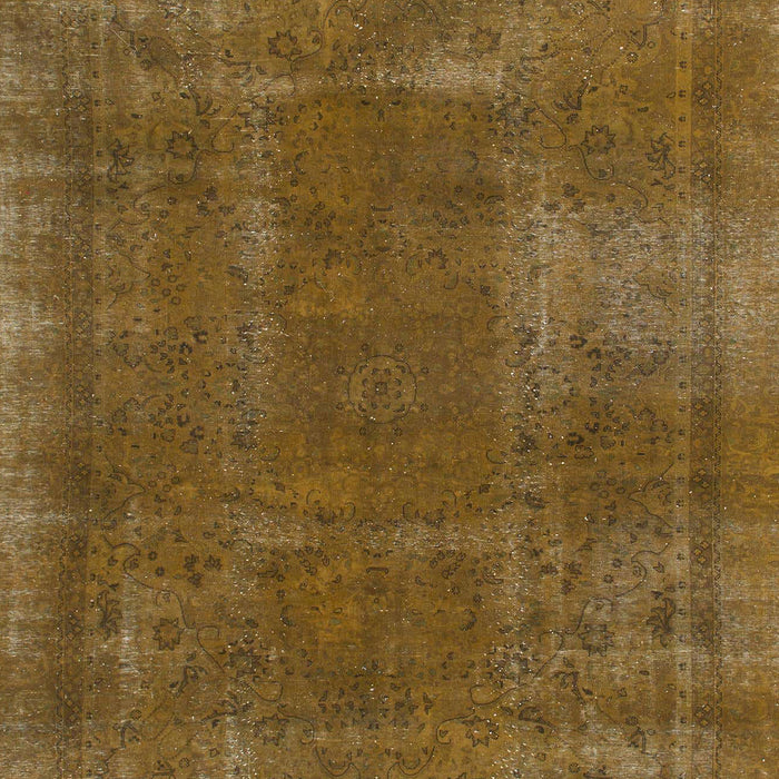 Abstract Dark Bisque Brown Modern Rug, abs848