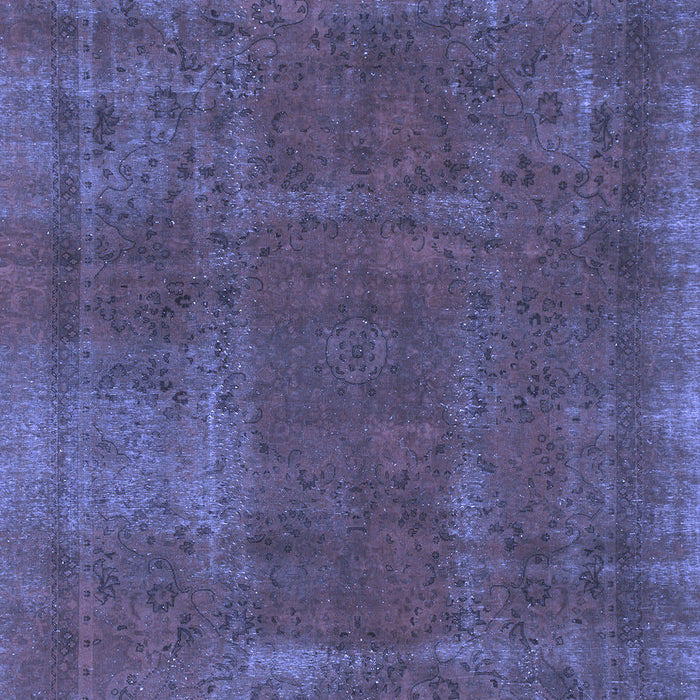 Machine Washable Abstract Blue Modern Rug, wshabs848blu