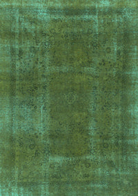 Abstract Turquoise Modern Rug, abs848turq