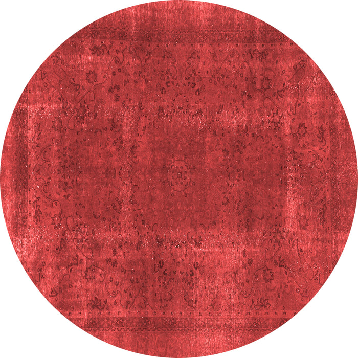 Abstract Red Modern Rug, abs848red
