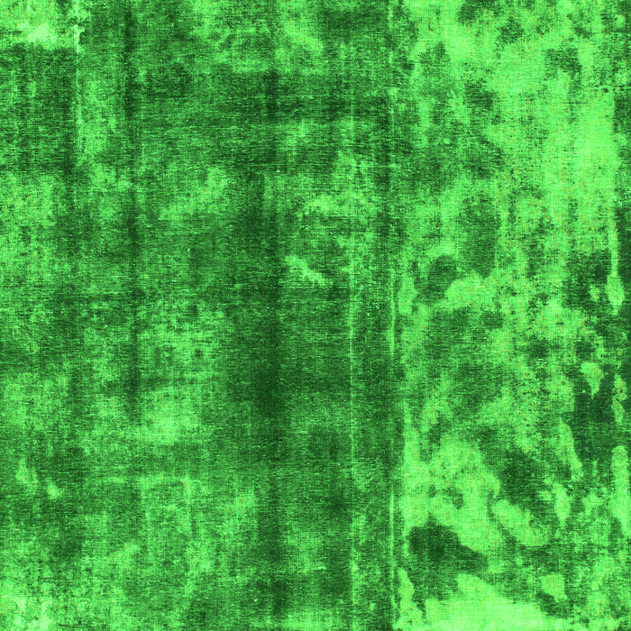 Abstract Green Modern Rug, abs849grn
