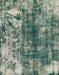 Abstract Dark Sea Green Modern Rug, abs849