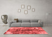 Modern Red Washable Rugs