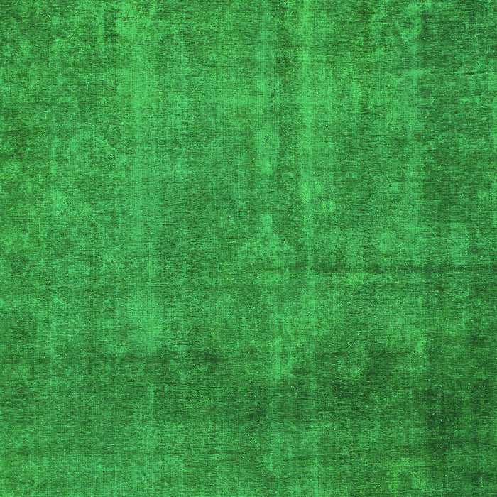 Machine Washable Abstract Green Modern Area Rugs, wshabs851grn